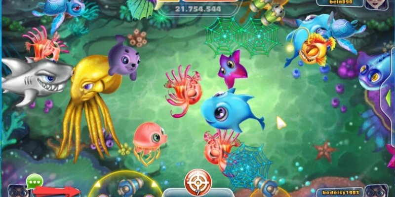 Cập nhật dữ liệu cần thiết về game bắn cá 4 người