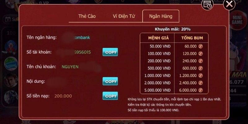 Người chơi cần hiểu cách nạp tiền vào tài xỉu ra sao?